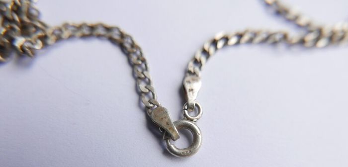 Vintage Sterling Silver 925 - 20 Inch  Curb Link Chain 6,4g