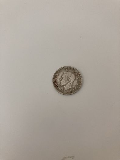 English six pence 1943