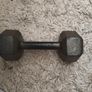 15lb cast iron hex dumbbell Image 2