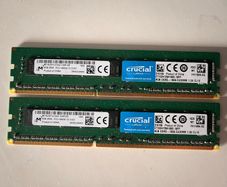 Crucial 16gb 2x8gb Ddr3 1866mhz ram Untested
