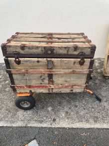 Chest vintage old