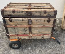 Chest vintage old