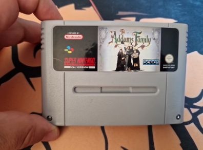 The Addams Family Snes Super Nintendo Arcade Retro Games Original