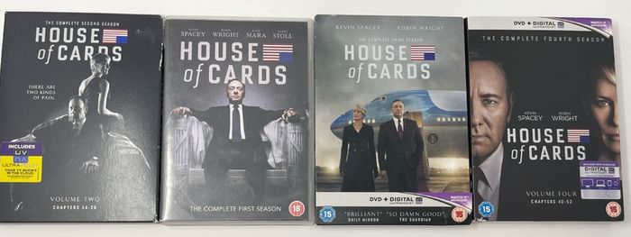 House of Cards. Season 1-4 Television Series.