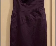 Coast size 8 purple satin dress