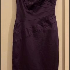 Coast size 8 purple satin dress