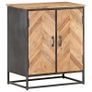 Sideboard 60x35x70 cm Solid Acacia Wood Image 5