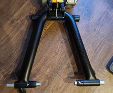Saris Fluid2 Indoor Bike Trainer (Barely Used) + 2 Sensors / Zwift Ready