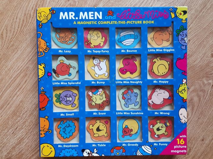 Mr.Men and Little Miss: A Magnetic Complete-the-picture Book