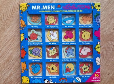Mr.Men and Little Miss: A Magnetic Complete-the-picture Book