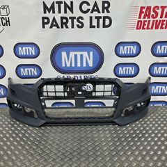 Front Bumper Skin for Audi A6 / S6 C7.5 2015-2018 Facelift S-Line