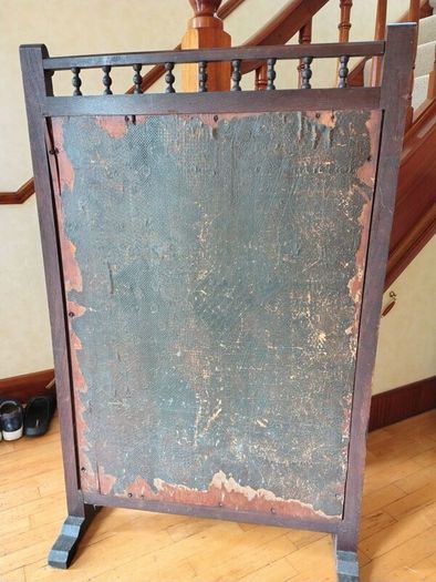 Antique Fire Screen