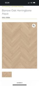 Herringbone flooring