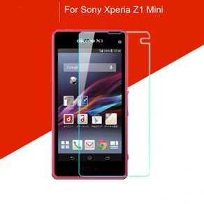 2 x  Tempered Glass Protector For Sony Xperia Z1 Compact/ Mini