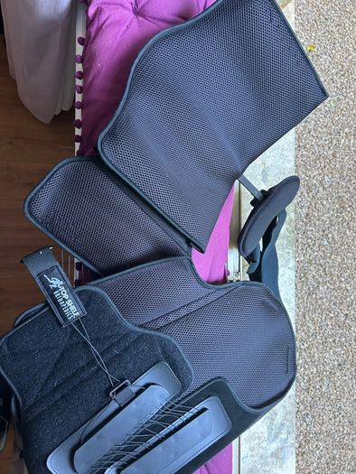 Medical boot best and walking sticks