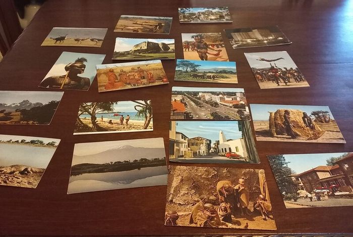 Vintage Postcards  Irish/European/African