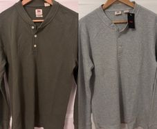 Levi's Waffle Knit Henley Bundle BNWT