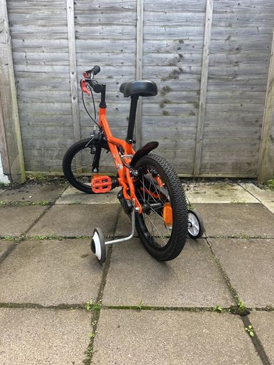 B'twin Robot 500 16" Bike For Kids Aged 4-6