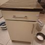 A free standing kitchen cupboard with drawer. Image 3