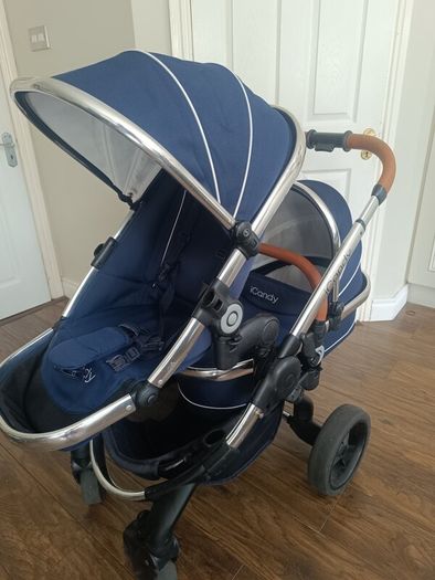 I candy peach blossom twin buggy