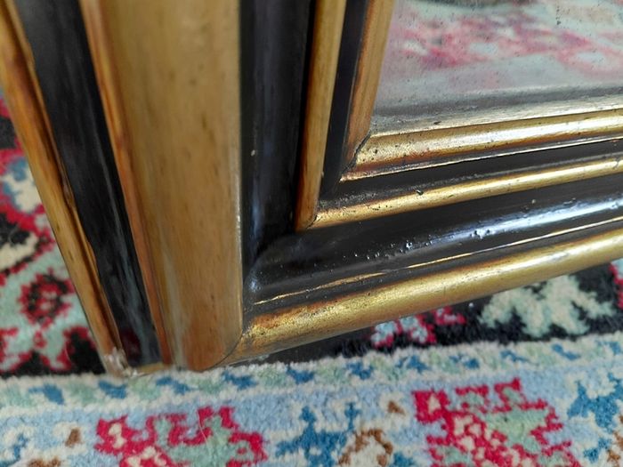 Antique French Louis Philippe style 19th century mirror