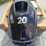 New 19ft Kingfisher boat with trailer and 20hp Tohatsu Electric start engine like new! Image 8