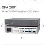 Audio amplifier Extron 2001 2x100 4 ohm, 2x60 8ohm , mono 1x100 Image 4