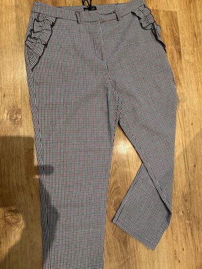 Check trousers BNWT River Island