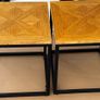 Oak lamp table Ex display x 2 Image 4