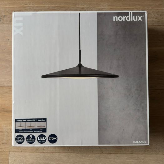 Nordlux Balance Step-Dimming Pendant Light - Black
