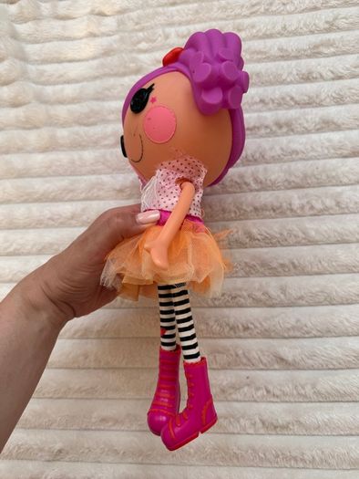 Lalaloopsy Full Size approx. 12" Peanut Big Top Circus Doll 2009 Dirty Used Please see photos
