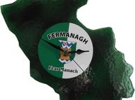 main image for ad Handmade Glass County Clock - Fermanagh