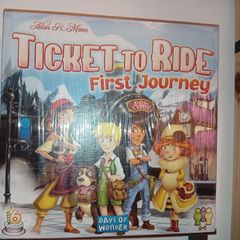 Days of Wonder | Ticket To Ride First Journey Days of Wonder Board Game | Ages 6+ new-sealed