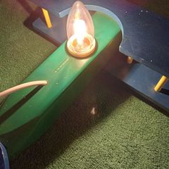 Wooden Aeroplane / Hanging light