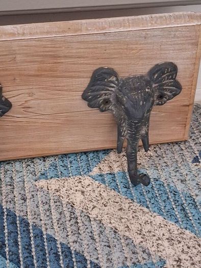 Elephant 3 Tier Coat Rack