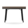 Alphason Memphis Charcoal Grey and Walnut Desk Image 3