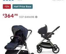 Baby elegance drift 3 in 1 travel system bundle
