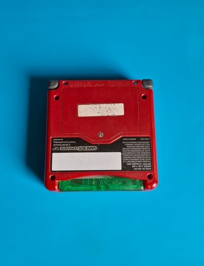 Gameboy Advance  SP Flame Red