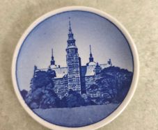 1951 Royal Copenhagen Denmark Mini Plate UNTITLED NO. 1 Rosenborg Castle