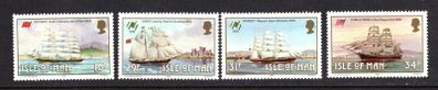 1988 Isle of Man Sailings Ships Commemorative Stamps Mint Never Hinged (MNH)