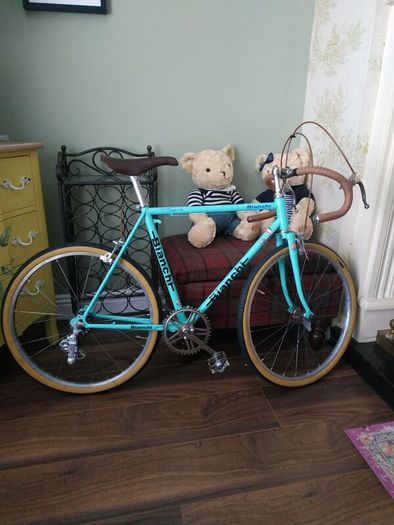 Vintage Bianchi bicycle