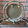Vintage Edwardian Brass Gong With Mallet Image 5