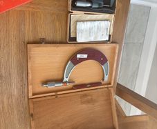 Mitutoyo 1'' micrometer and Oxford Precision Fixed Rod Depth Micrometer