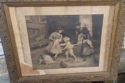1910 Print  Blind Man Buff by Arthur J Elsley