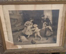 1910 Print  Blind Man Buff by Arthur J Elsley