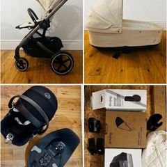 Premium Cybex Balios S Lux 3-in-1 Travel System +