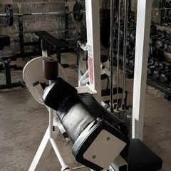 gym equipment. Weight machine.