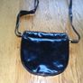 Ladies Black Patent Handbag for Sale Image 3
