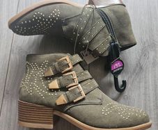 BN Khaki ankle boots
