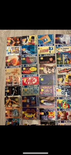 Call cards Irish all me doubles start at 1 euro each most are 2 euro each